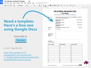 Need a template.
Here’s a free one
using Google Docs
CLICK HERE TO
or click / copy this link:
https://docs.google.com/a/
p...