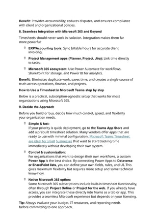 Ultimate Microsoft Teams Timesheet Guide for Efficient Work - Apps 365 ...