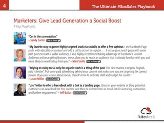 The Ultimate Social Sales Playbook Slide 10
