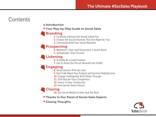 The Ultimate Social Sales Playbook Slide 3