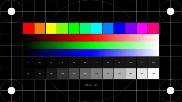 Ultimate Video Engineer 16x9 Test Pattern