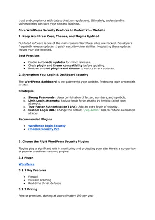 WordPress Security Checklist to Prevent Hacks in 2026 | DOCX