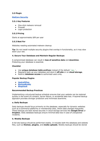 WordPress Security Checklist to Prevent Hacks in 2026 | DOCX