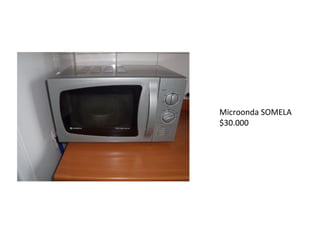 Microonda
SOMELA
$30.000
