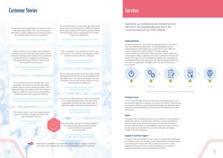 Customer Stories
“We use Ultimo for all our objects. We introduced
everything by starting with the largest objects such as
complexes, buildings and building sections, before also
registering all rooms, equipment and inventory.
The greatest advantage of Ultimo is that we have
total insight into all processes.”
Johan-Jordi Noorlander, owner, Noorlander Bouw
(Grandhotel Huis ter Duin)
“As a standard, the software already offers many
possibilities. As the user, we can also add matters
ourselves that tie into our business processes. This is a
major advantage. Favourable reviews from references
helped us make the decision to start using Ultimo.
Overall, the service and support are excellent.”
Dirk Callens, technical coordination general bioengineering
& asset management, Antwerp University Hospital
“We chose Ultimo because it is so easily adaptable.
All customers have their own specific design
needs and Ultimo is very suitable
for meeting these.”
Jean-Pierre van Huizen, head ICT/AV media,
Christelijke Agrarische Hogeschool Vilentum
“The system is easy to use for our target audience
because the design is straightforward and clear.
I am very pleased with this.”
Rick Reurink, team manager ICT,
Inclusief Groep
“The commitment of our employees was the main
success factor. This resulted in one integrated system,
which led to better internal coordination.”
Bertus Bosman, manager facility support,
Brandweer Amsterdam-Amstelland
“We have had positive experiences with Ultimo Facility
Management and Self-Service. All our employees can
now register their own reports and monitor the status
themselves. This has had a positive influence on the
internal customer satisfaction.”
Filip Goyens, Head of information sciences,
Algemeen Ziekenhuis Turnhout
“Ever since the implementation of Ultimo, the processes
of the supporting departments have been better
manageable, and they have been better able to
efficiently support the producing departments.”
Arlette Mandemaker, manager,
Apotheek Haagse Ziekenhuizen
“The software helps us at main office gain easy insight
into the events at our organisation’s different branches,
which helps us efficiently execute the facility activities.
With the digital contract management, we maintain
a grip on our agreements.”
Elien Aussems, assistent facility manager, Sacha Shoes
Services
Experience our professional and involved services,
with which we pragmatically assist you in the
commissioning and use of the software.
Implementations
In order to provide you with a fully-functioning product in accordance
with your wishes and requirements, we have developed our own
implementation method based on our experiences (since 1988) and
project management method PRINCE2®. Broadly speaking,
implementations go through the following project stages: preliminary
stage, project initiation, realisation and project conclusion. However, this
format is not rigid, but can be adjusted according to the complexity of
the implementation. Your organisation can appoint a project leader, but
we and/or an organisation consultancy firm can also fulfil this role if
you so desire.
Training Courses
Use our extensive offer of training courses and quickly groom your users,
key users and application managers for working with Ultimo. These training
courses are an effective way of acquiring knowledge and skills, learn more
about the extensive possibilities, and learn from the experiences of other
Ultimo users.
Advice
To support you in realising your goals, our consultants are also available as
professional advisers. A special team, with years of practical experience
between them, performs targeted analyses and translates these into
practical advices to help you immediately increase your returns. Because
we also want you to get the most out of the software’s advantages.
Contact us for the possibilities.
Support & Customer Support
In case you have any questions or are in need of support after implementa-
tion, please contact our Customer Support department. The team is always
at your disposal for advice and help. In order to honour the mutual
agreements concerning the use of the help desk and the software’s
updates, we will draw up a service agreement with you.
“Facility reports are being followed up quicker since the
commissioning of Ultimo. This is not only because
information is readily available, but also because reports
are comprehensibly shown on a smartphone.”
Wim Houben, senior staff, Hasselt University
1 2 3 4 5
Activation Testing Training Go liveConfiguration
12 13
General impression of the activities taking place during implementation. Reality may differ.
Please visit our website for more reference cases or visit our YouTube channel for
various films with examples from the field: www.youtube.com/UltimoSoftware
 