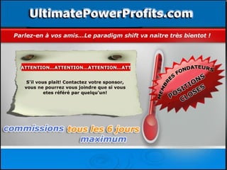 Ultmate powerprofits affiliés français