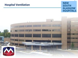 1
Hospital Ventilation
 