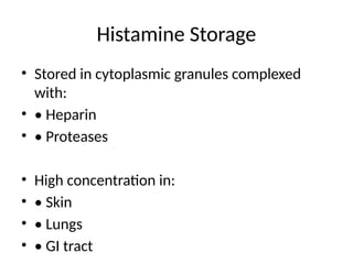 Histamine Storage Ultra_Detailed_Histamine_Antihistamines_Autacoids.pptx