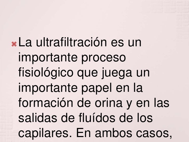 Ultrafiltrado Ultrafiltrado