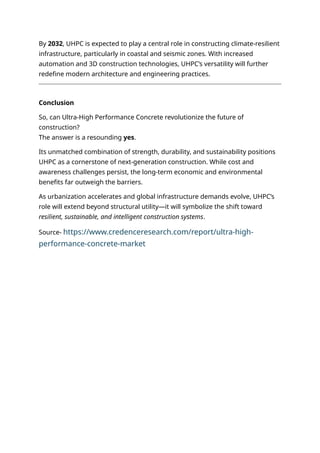 Can Ultra-High Performance Concrete (UHPC) Revolutionize the Future of ...