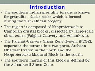 Granulite Facies Temperature