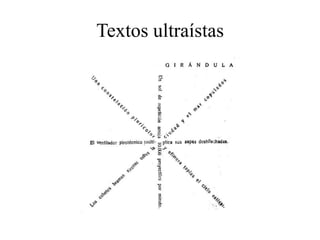Textos ultraístas
 