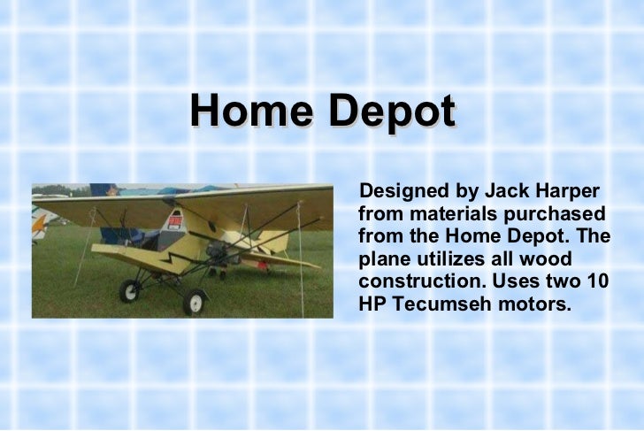 My home depot project airplane My home depot project airplane
