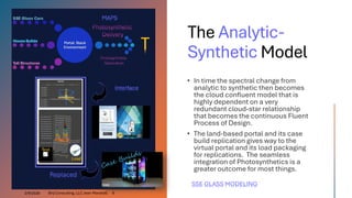 The Analytic-
Synthetic Model
Replaced
SSE GLASS MODELING
2/9/2026 Brij Consulting, LLC Jean Marshall 6
 