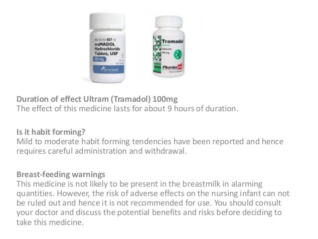 Ultram 100mg Tablets