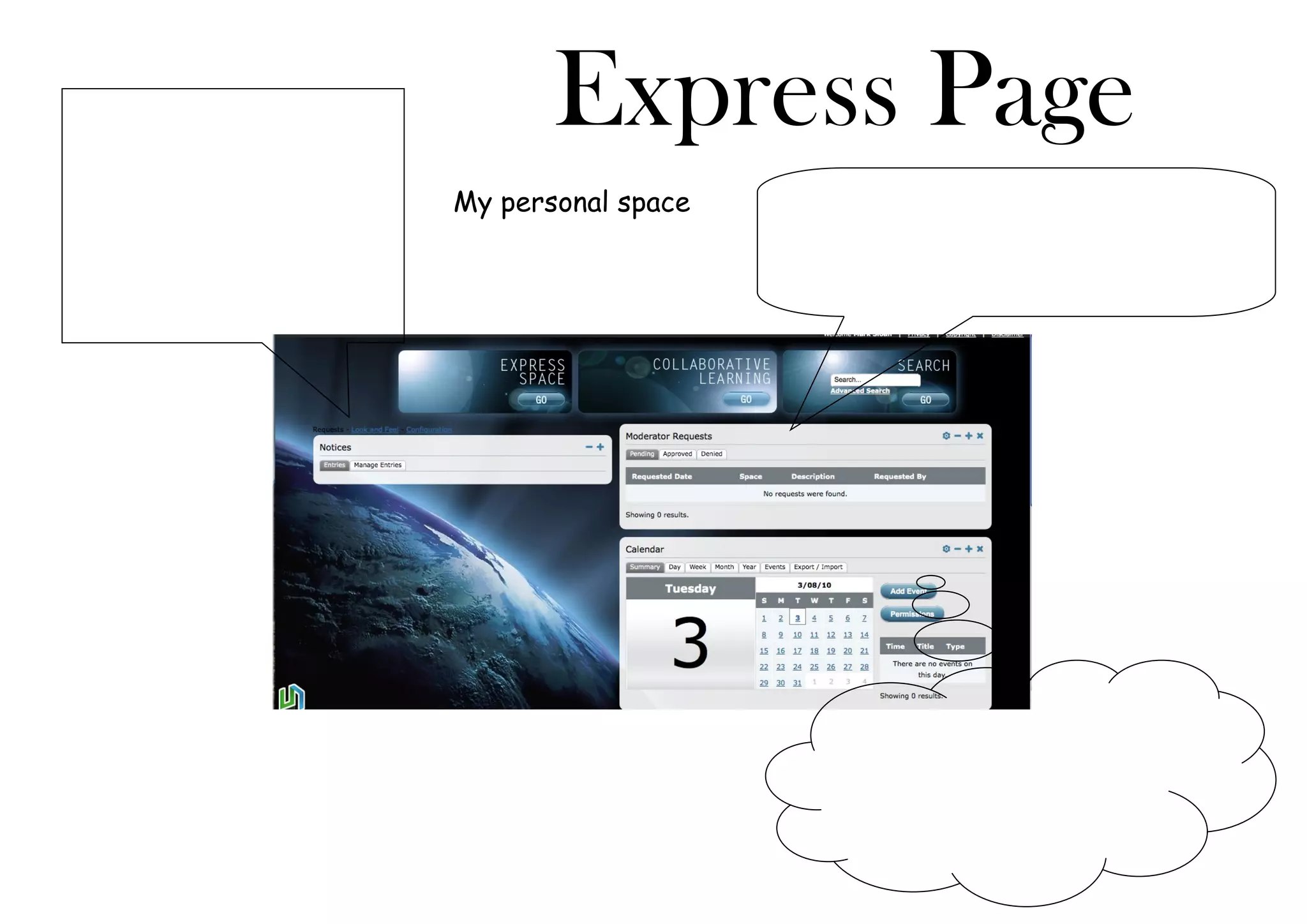 Express Page
My personal space