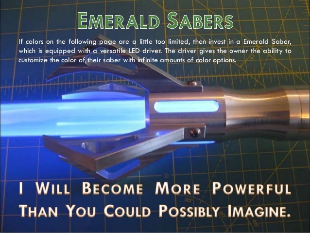 ultra sabers blade and color guide