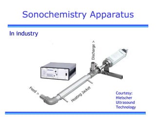Ultrasonic Application in Chemical Engineering | PPT