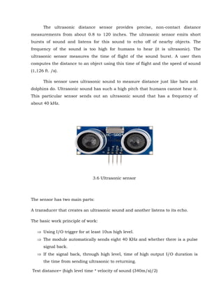 Ultrasonic based distance meter | PDF