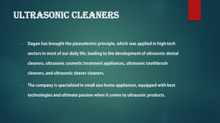 Ultrasonic cleaners
•
•
 