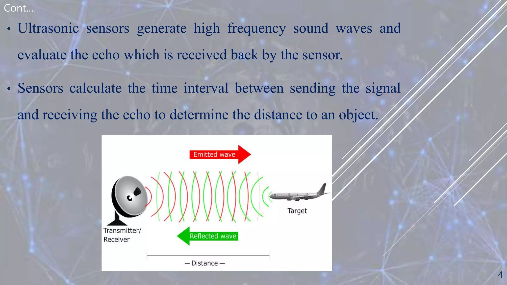 Ultrasonic radar using 8051 | PPTX