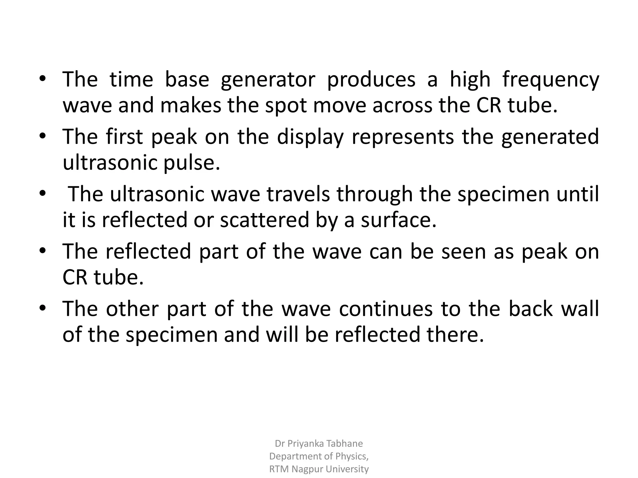 Fundamentals of Ultrasonic waves and applications | PPTX