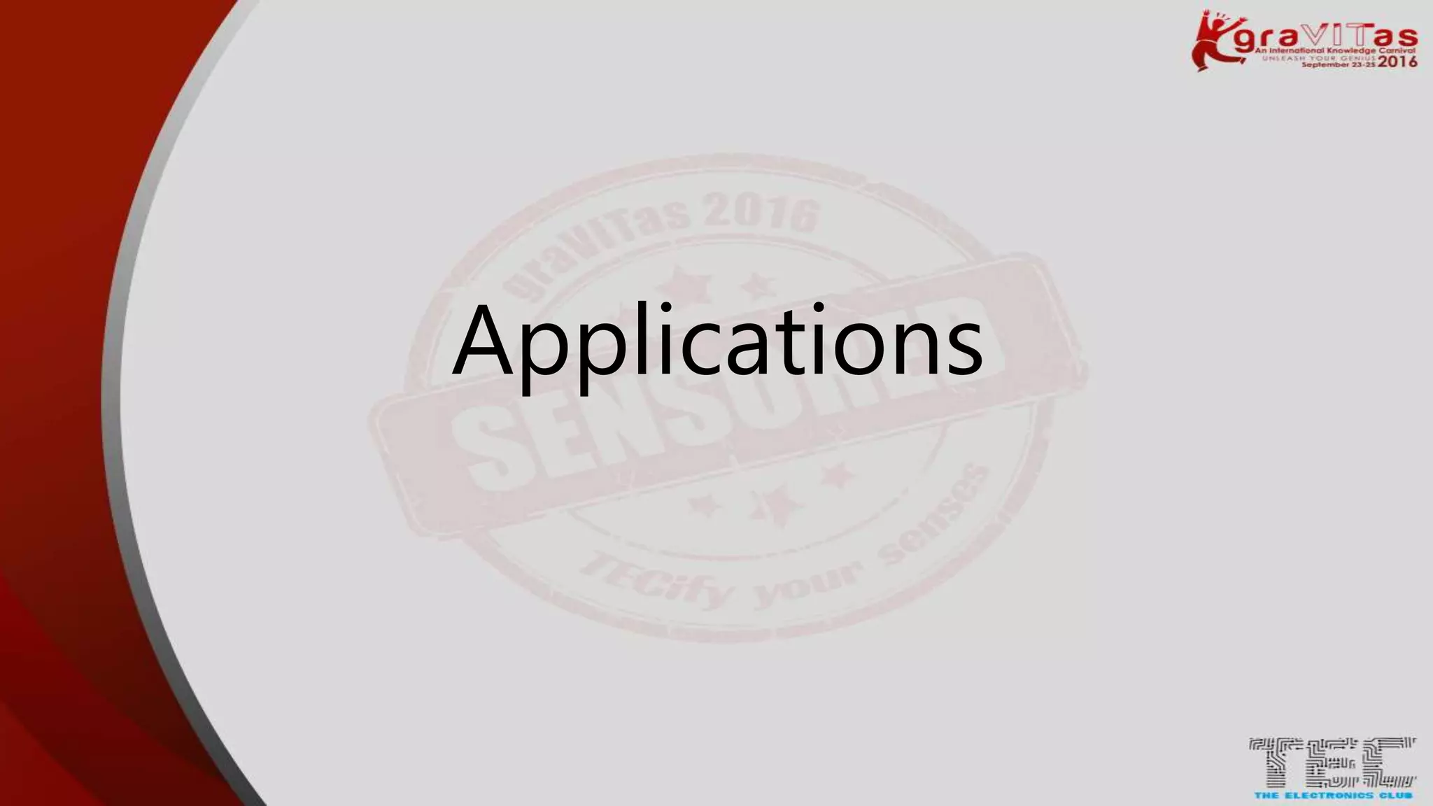 Applications
 