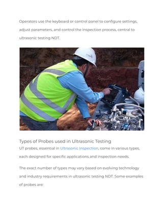 Ultrasonic Testing Equipments: A Complete Guide | PDF