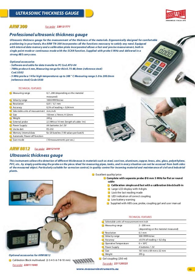 Ultrasonic thickness gauge