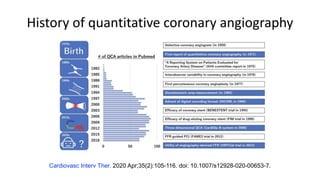 History of quantitative coronary angiography
Cardiovasc Interv Ther. 2020 Apr;35(2):105-116. doi: 10.1007/s12928-020-00653-7.
 