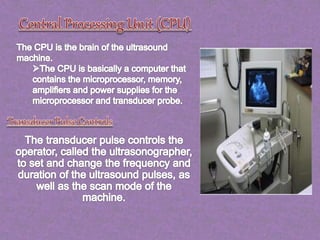 Ultrasound