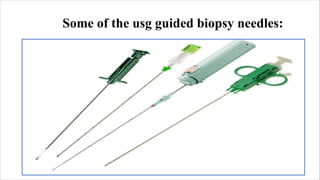 Ultrasound Guided Biopsy ppt . ANKITA KUMARIpdf | PDF