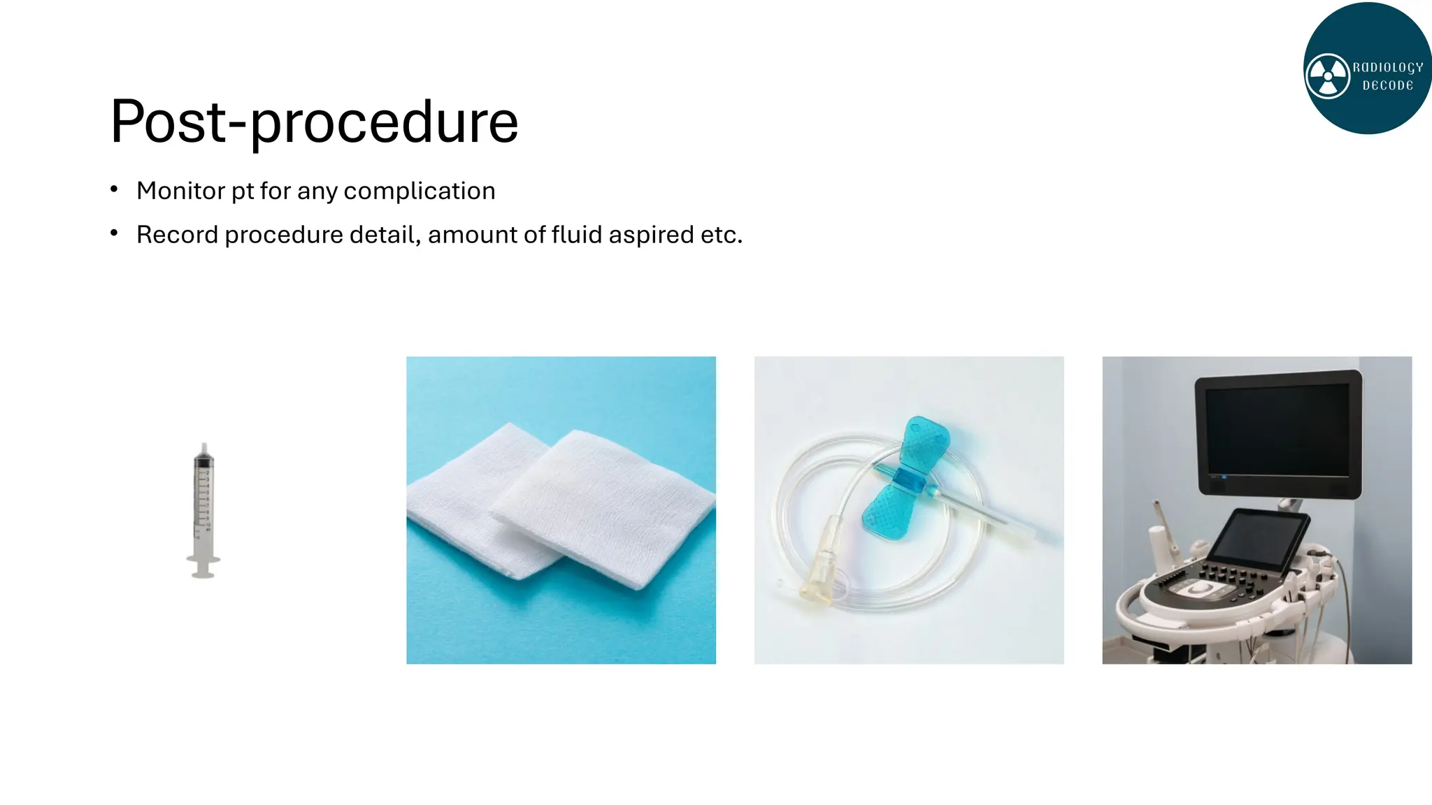 ultrasound guided procedures ( aspiration ) | PPT