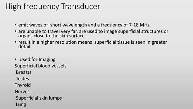 Ultrasound imaging | PPTX
