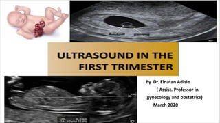 By Dr. Elnatan Adisie
( Assist. Professor in
gynecology and obstetrics)
March 2020
 