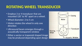Ultrasound Instrumentation - P.ppt fro radiology x | PPTX