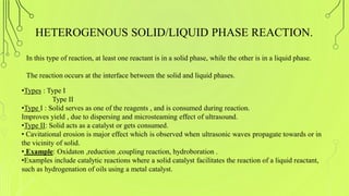 Ultrasound Assisted Reaction from Advanced organic chemistry of M.pharm ...