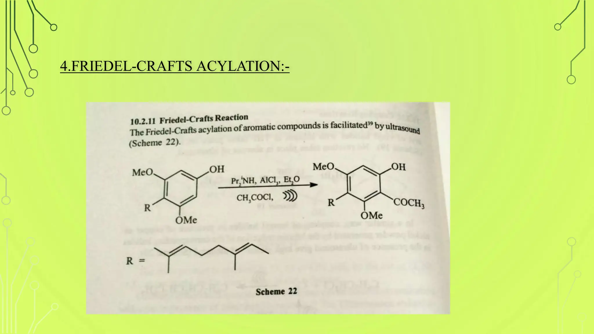4.FRIEDEL-CRAFTS ACYLATION:-
 