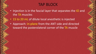 Ultrasound regional anesthesia | PPTX
