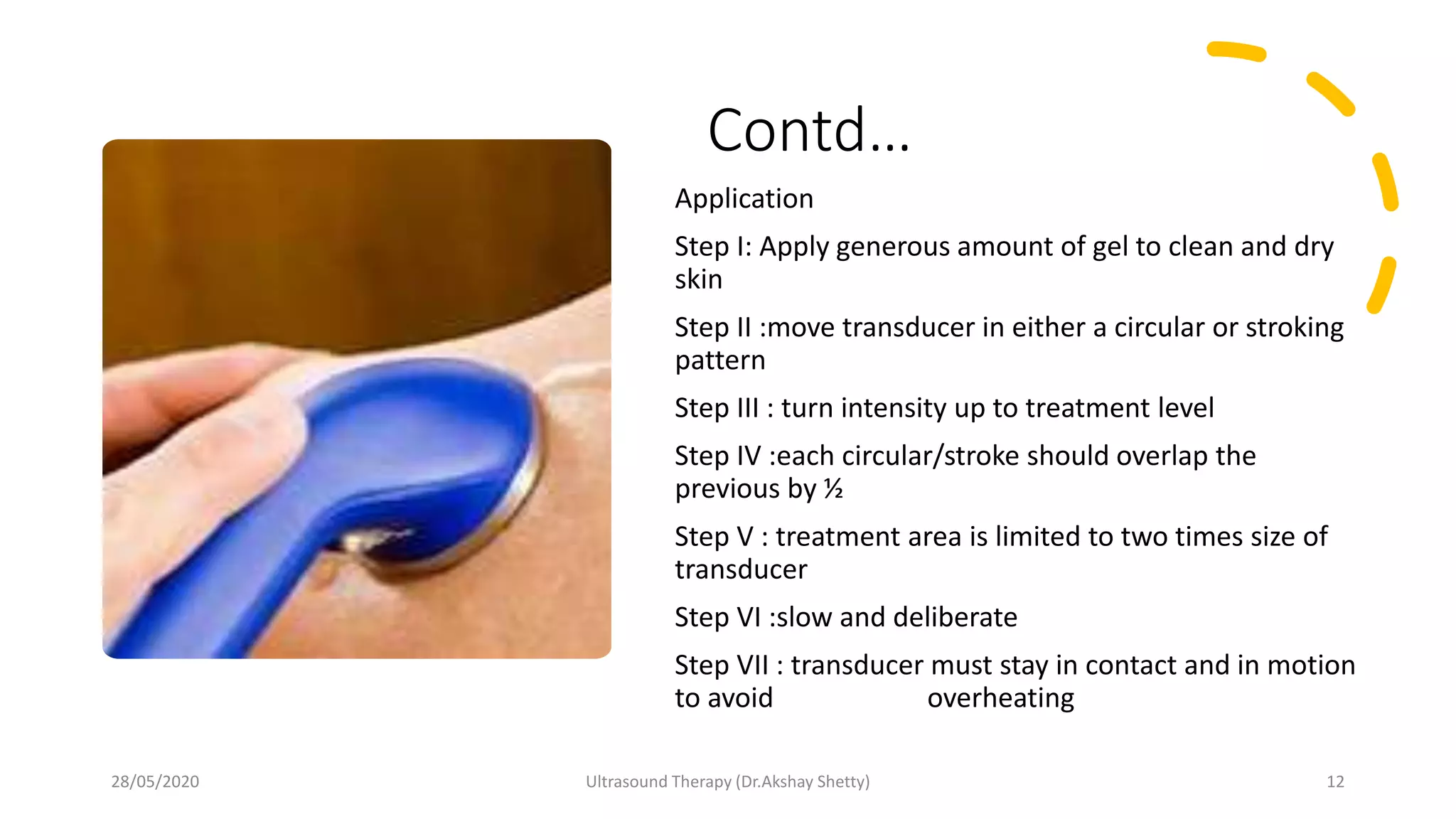 Ultrasound therapy PPT