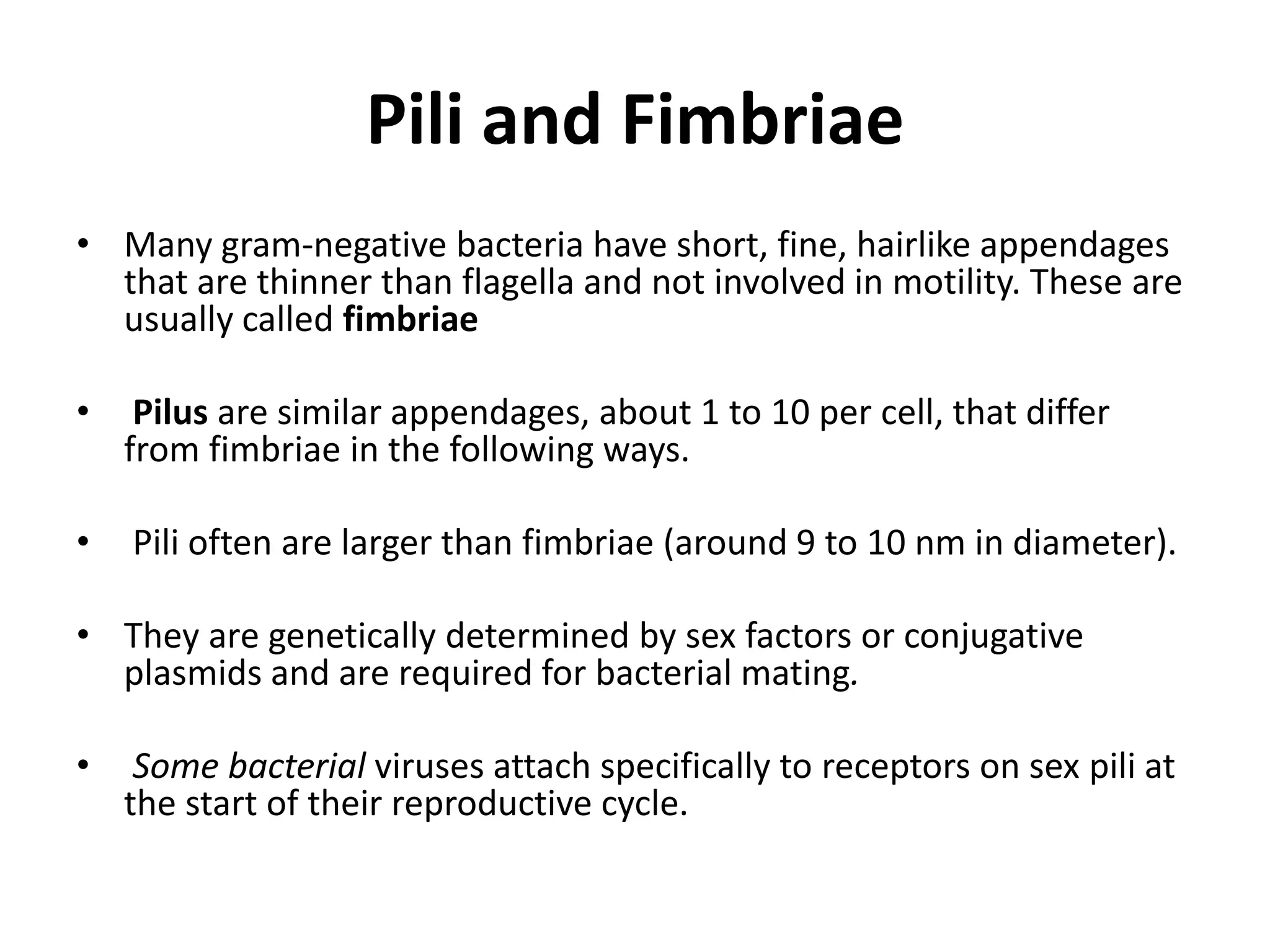 Ultra structure of a bacterial cell | PPTX