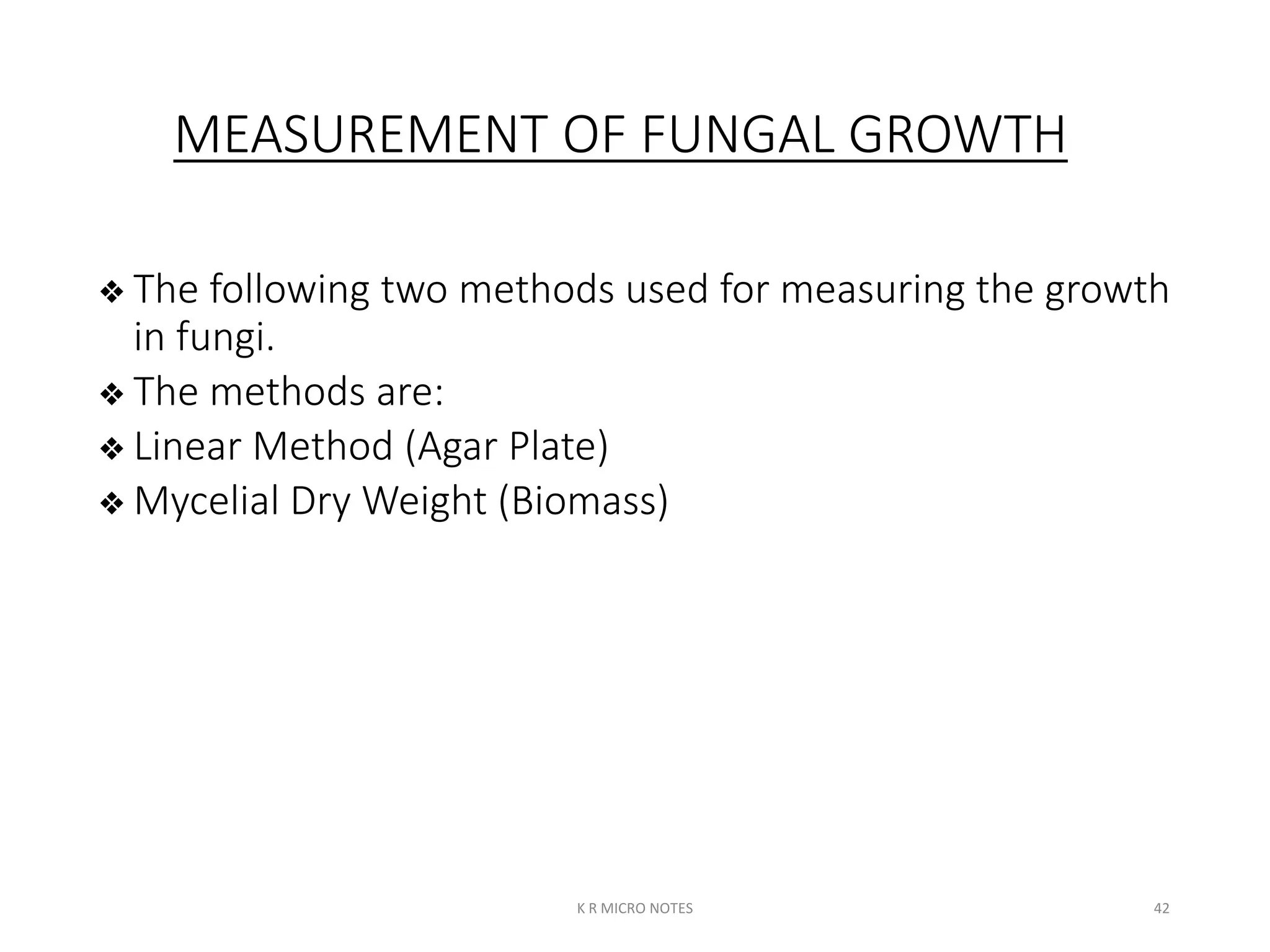 ULTRA STRUCTURE OF FUNGAL CELL AND GROWTH | PPTX
