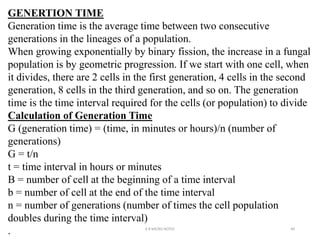 ULTRA STRUCTURE OF FUNGAL CELL AND GROWTH | PPTX
