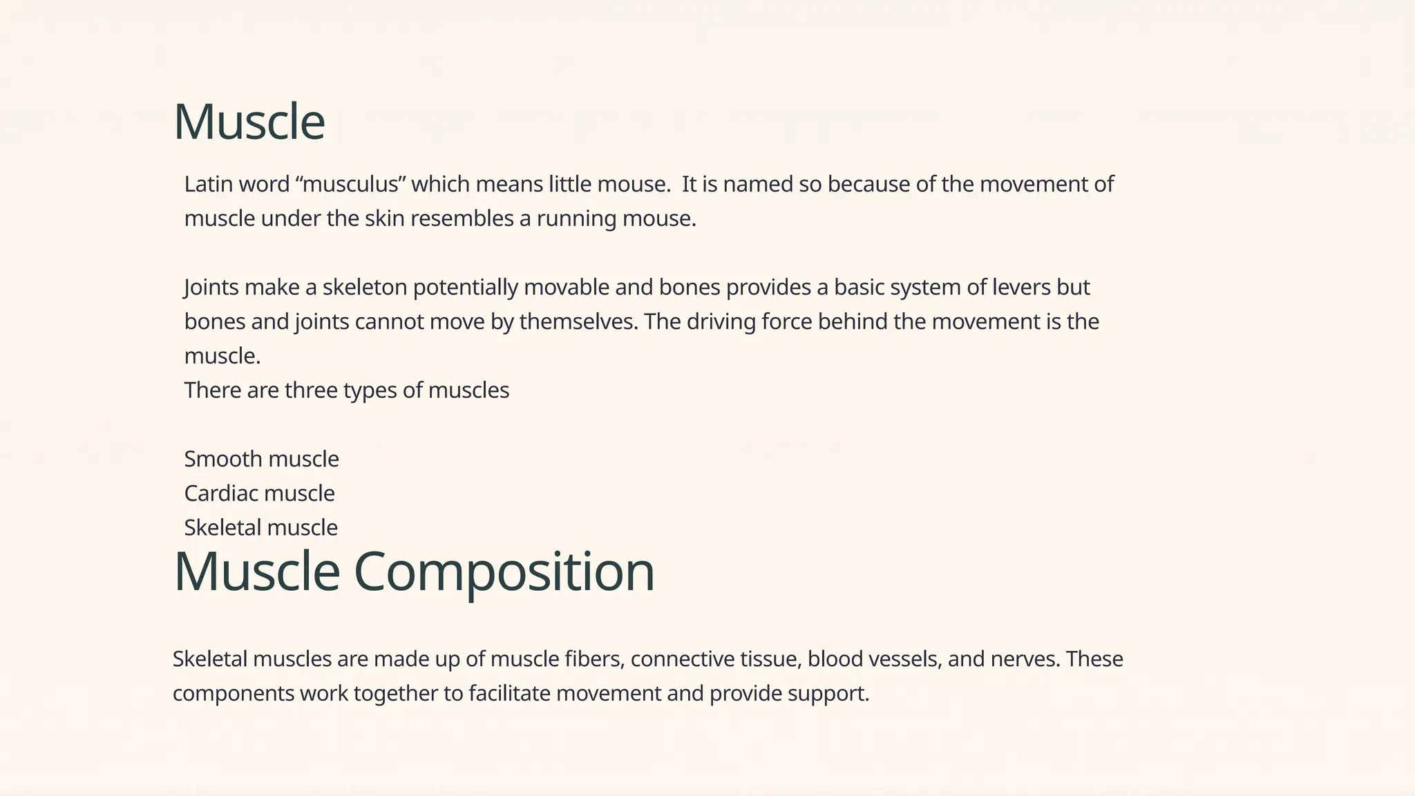 Ultrastructure of Muscle and its detailed information | PPTX