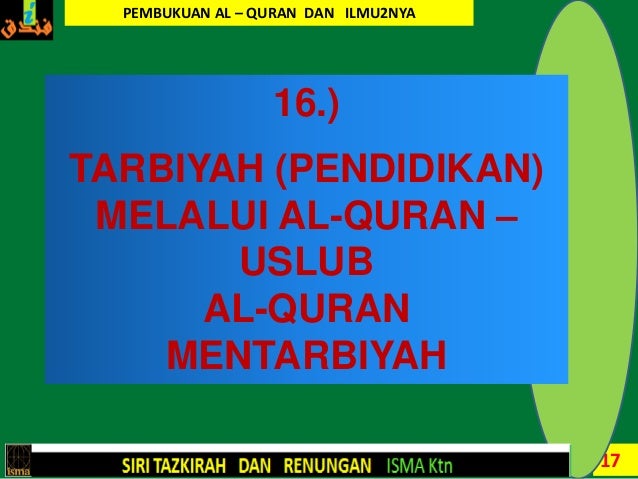 Ulum al quran lengkap pt 4
