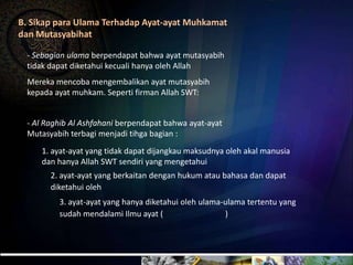 Munasabahantarafashilahdanisiayat