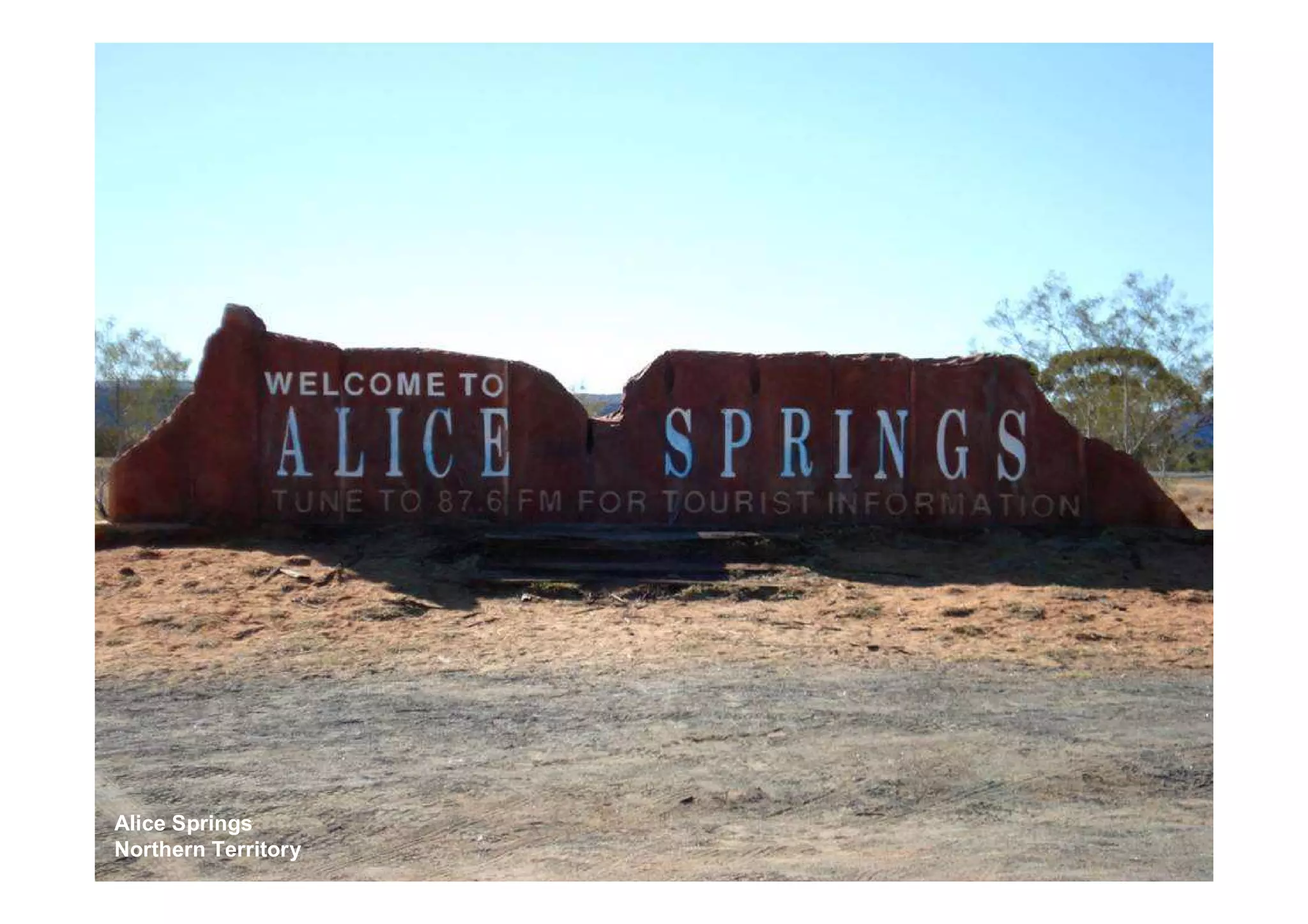 Uluru to FNQ - Roadtrip '07