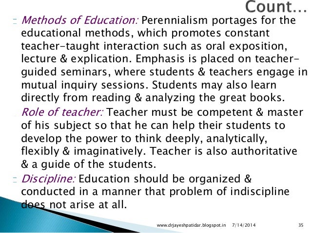 perennialism in education term paper academic writing service perennialism
