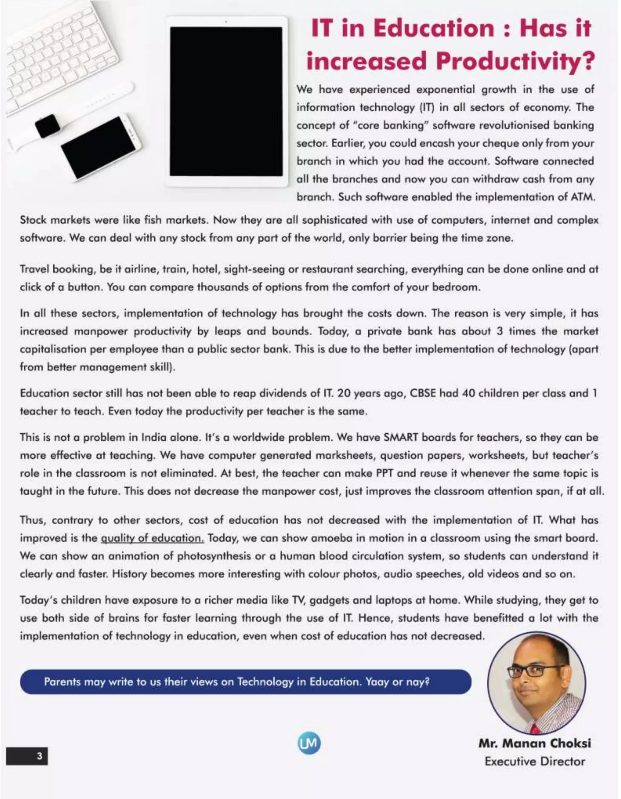 Udgam Matters - September Issue 