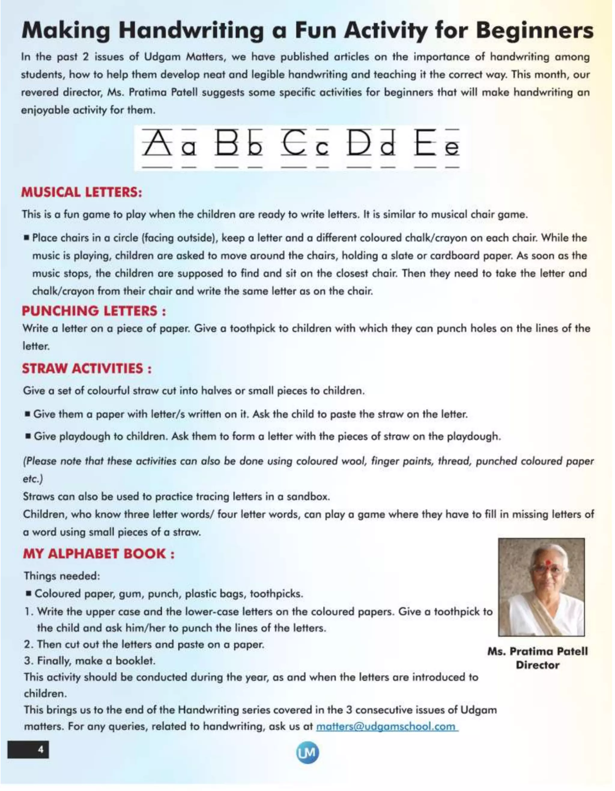 Udgam Matters - September Issue 